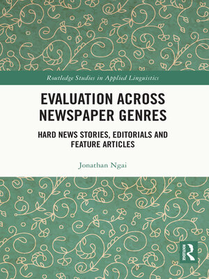 cover image of Evaluation Across Newspaper Genres